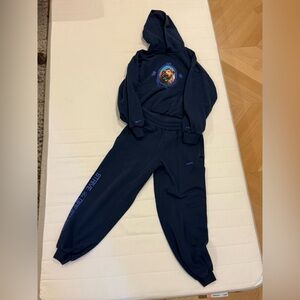 Navy Nike Sweatsuit with Graphic (LeBron) Design